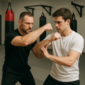 ناصر استاد رحیمی برترین مدرس دفاع شخصی آقایان و بانوان در تهران صیادشیرازی