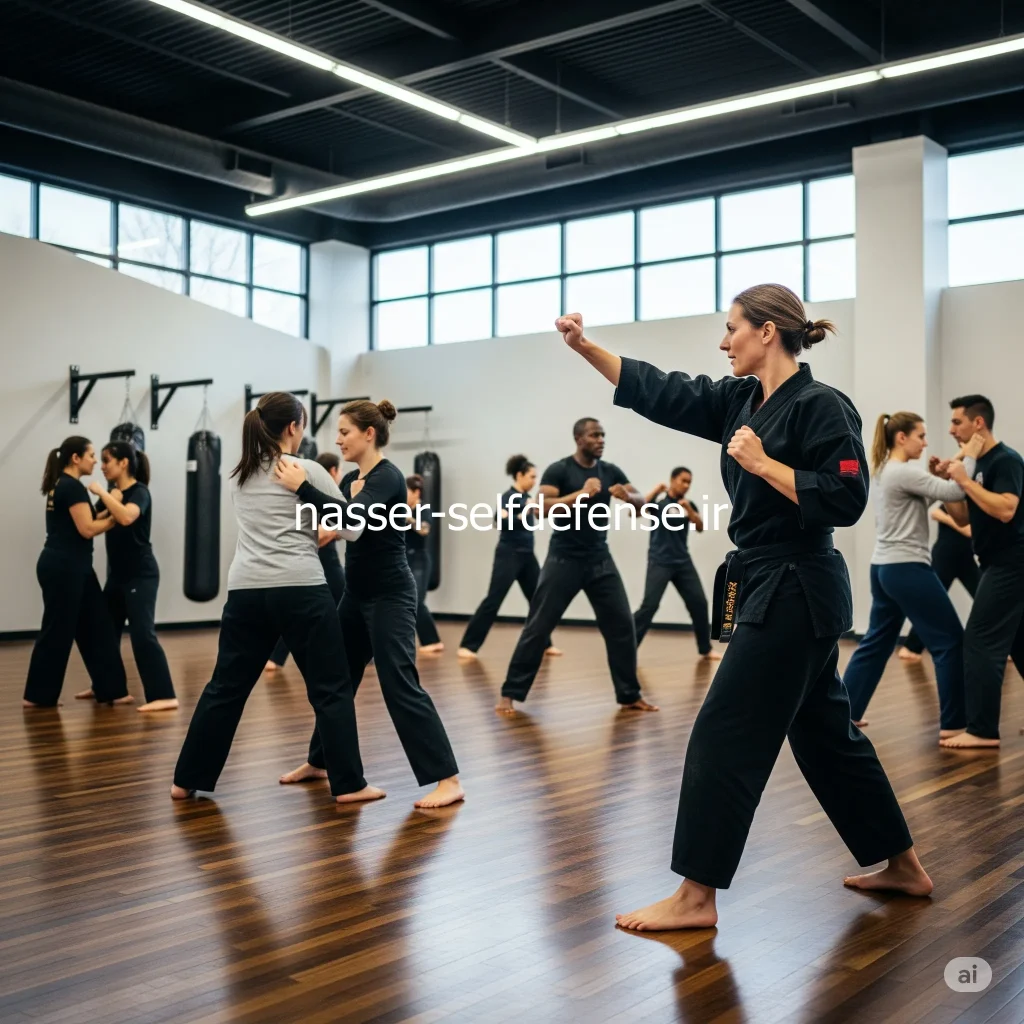 ناصر استاد رحیمی بهترین مدرس دفاع شخصی آقایان و بانوان در تهران پونک